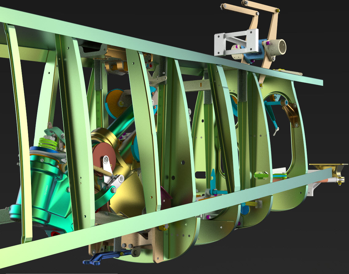 p-51d mustang rear fuselage