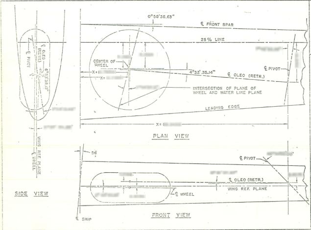 p-51 Landing Gear