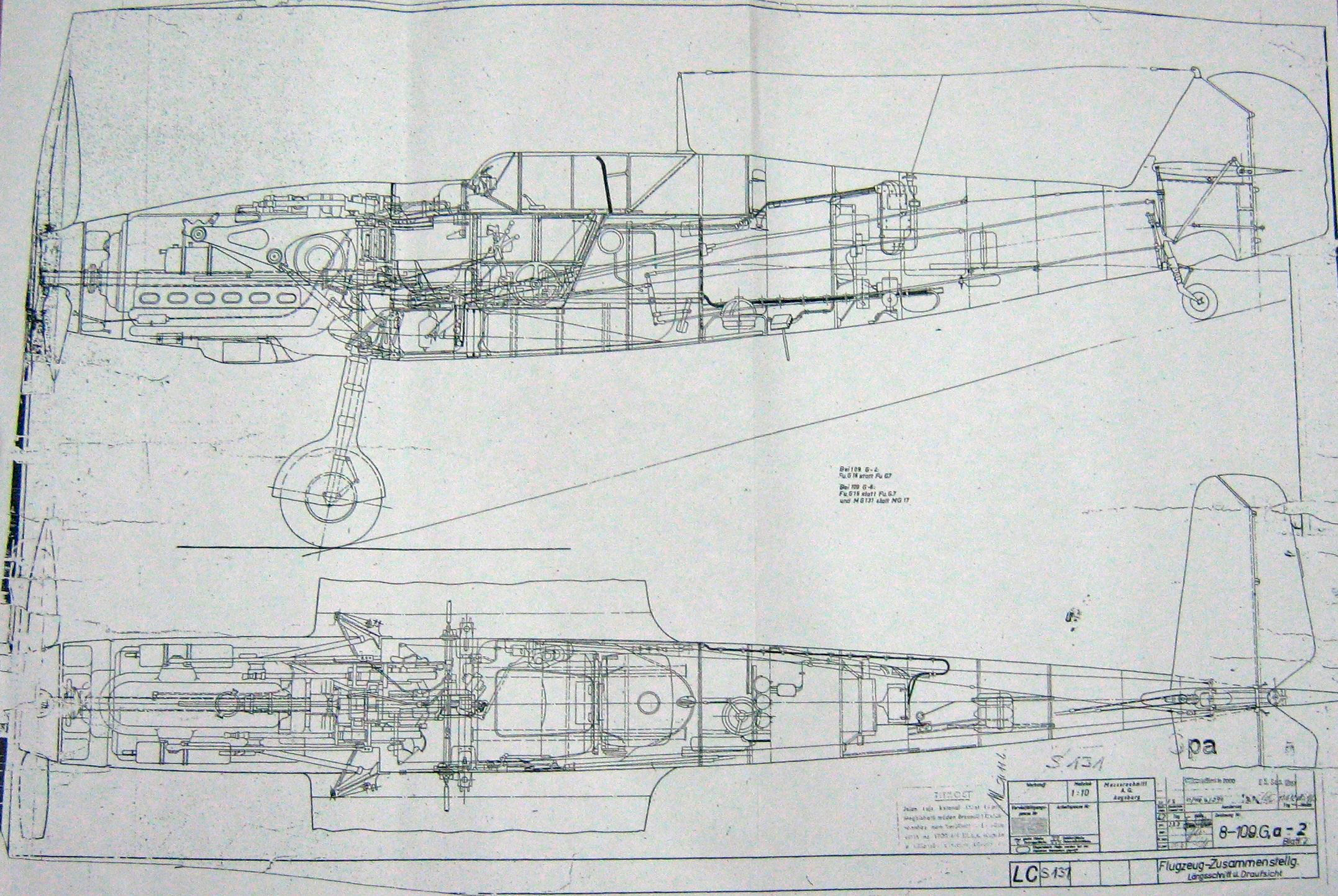 Messerschmitt: Bf109 Ordinates – Aviation CAD TechNotes